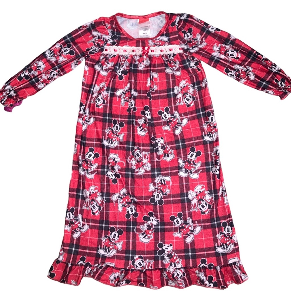 4T Mickey Christmas Nightgown